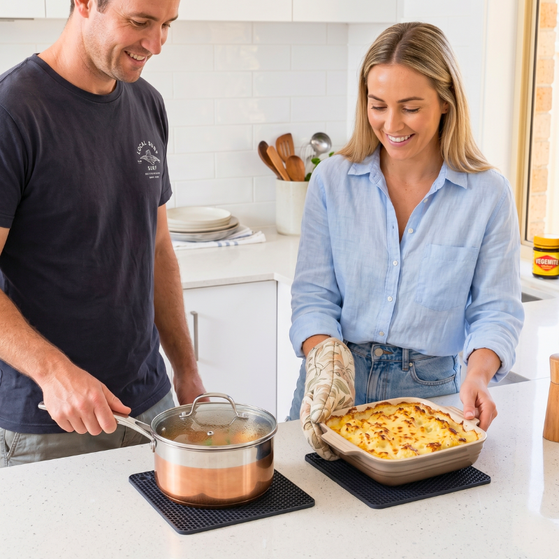 ServeReady™ HeatGuard Silicone Trivets