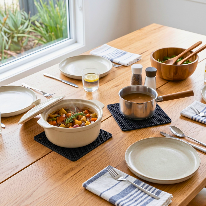 ServeReady™ HeatGuard Silicone Trivets